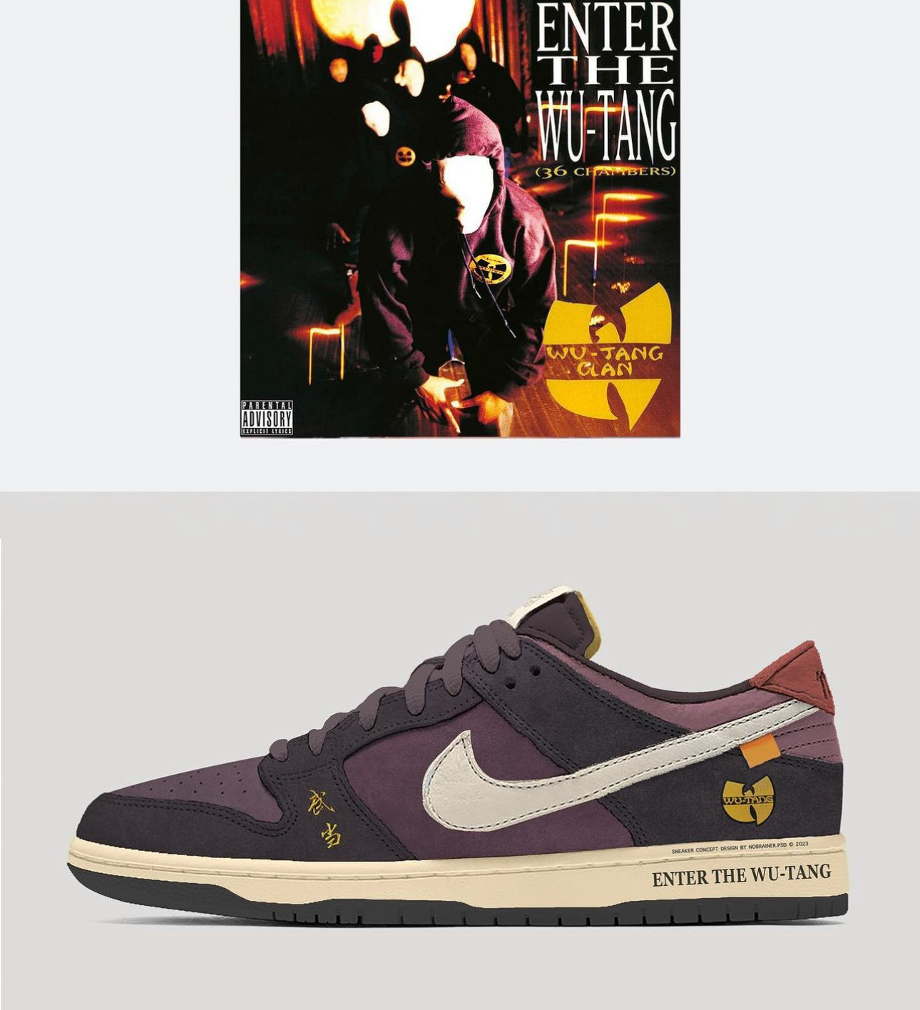 Nike Dunk Low Wu-Tang Custom