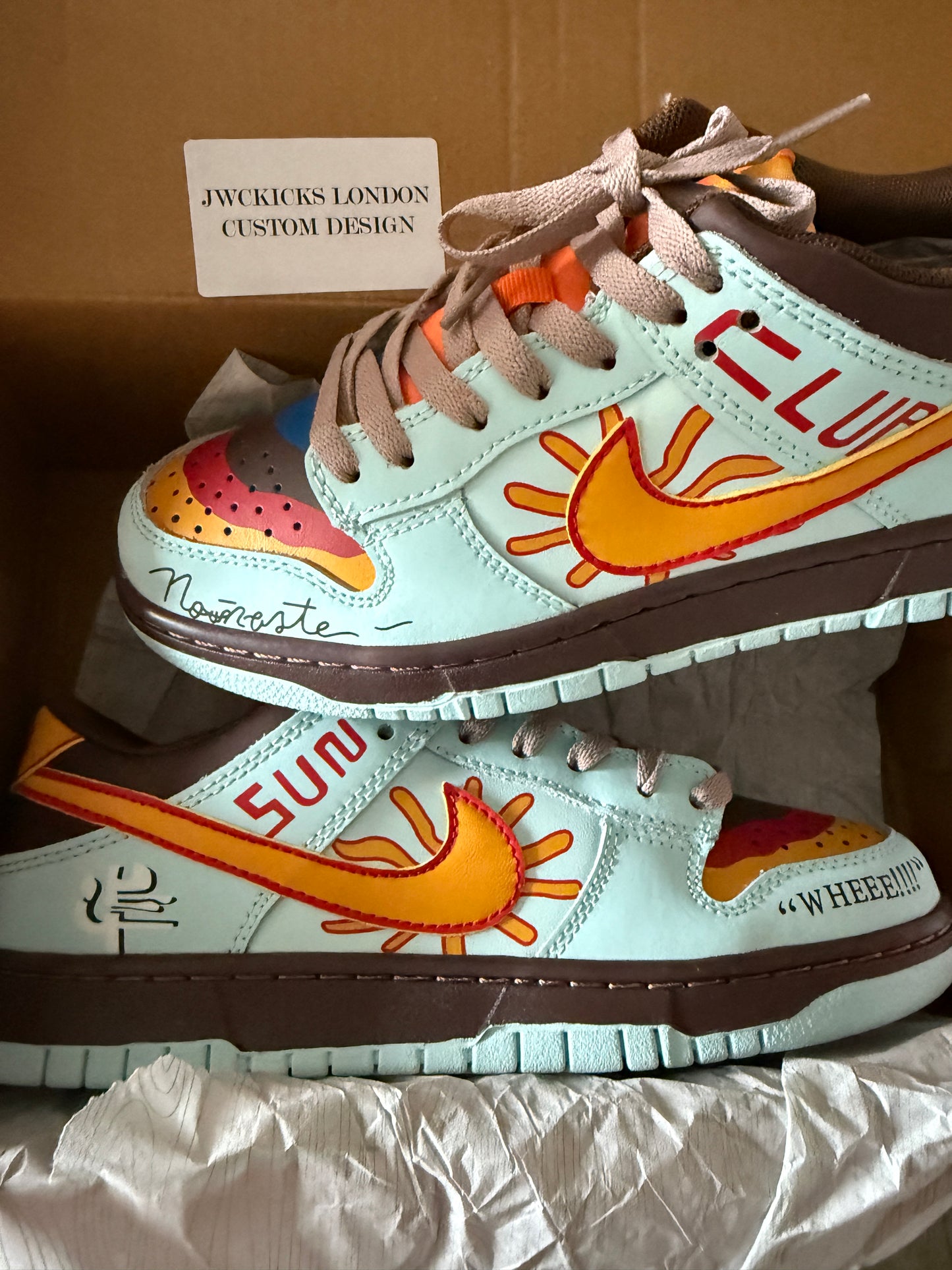 Nike Dunk Low CPFM Sunshine Custom