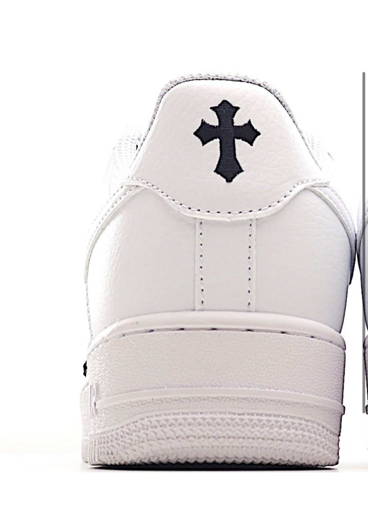 Custom Nike Air force 1 x Chrome Hearts White