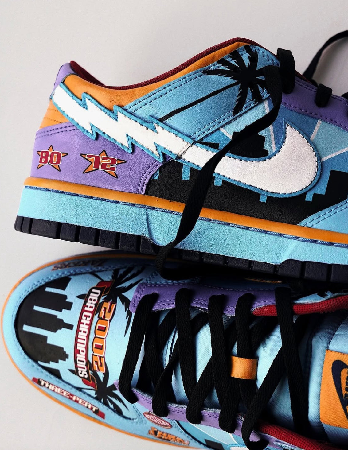 Nike Dunk Low Kobe 3 Peat Custom