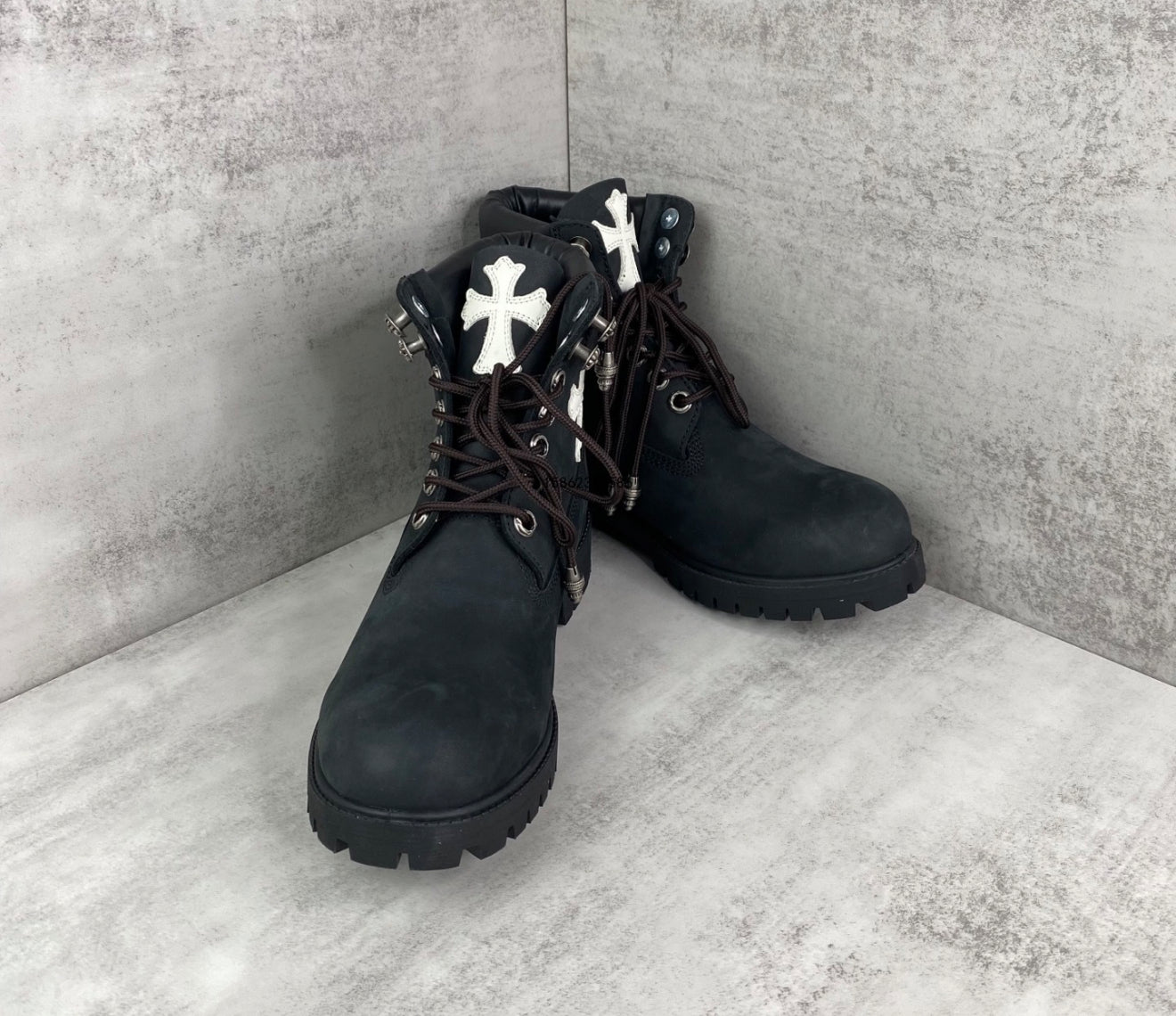 Custom Chrome Hearts Timberlands