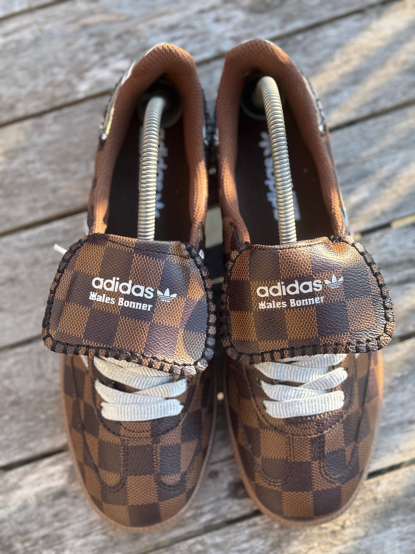 Custom Adidas Samba Ebene Canvas WB