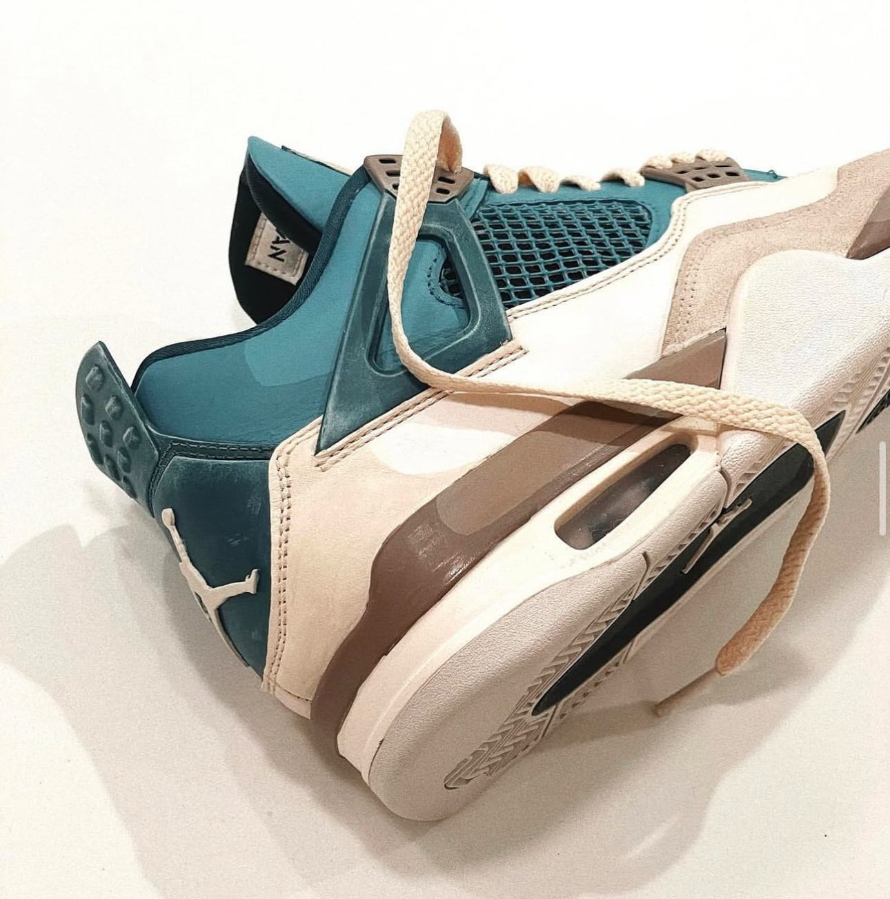 Custom Nike Air Jordan 4 ‘Snorlax’