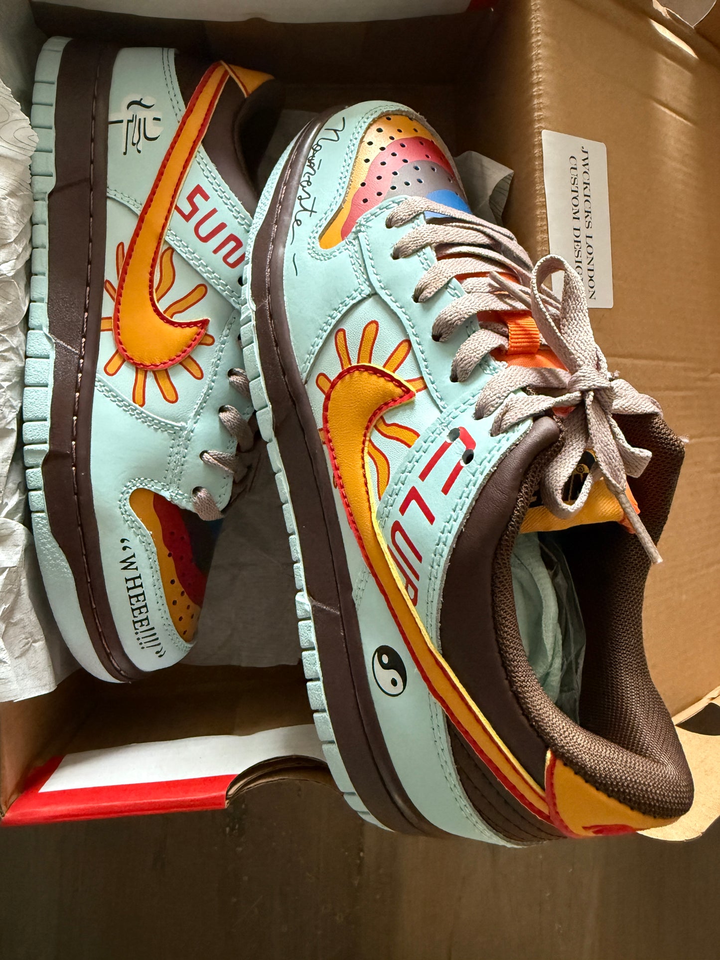 Nike Dunk Low CPFM Sunshine Custom