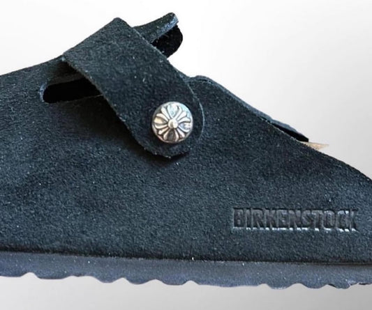 Custom Birkenstocks x Chrome Hearts
