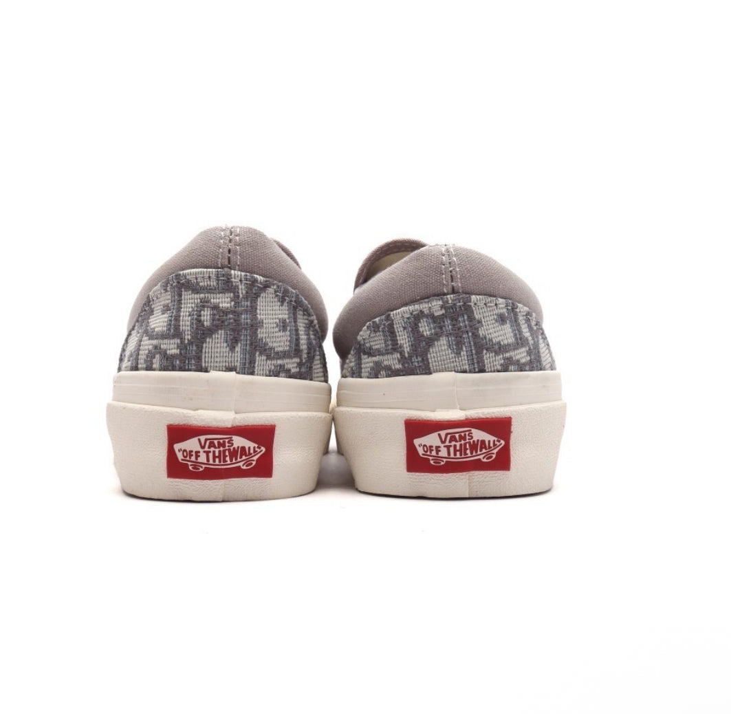 Custom Dior Vans Slip Ons