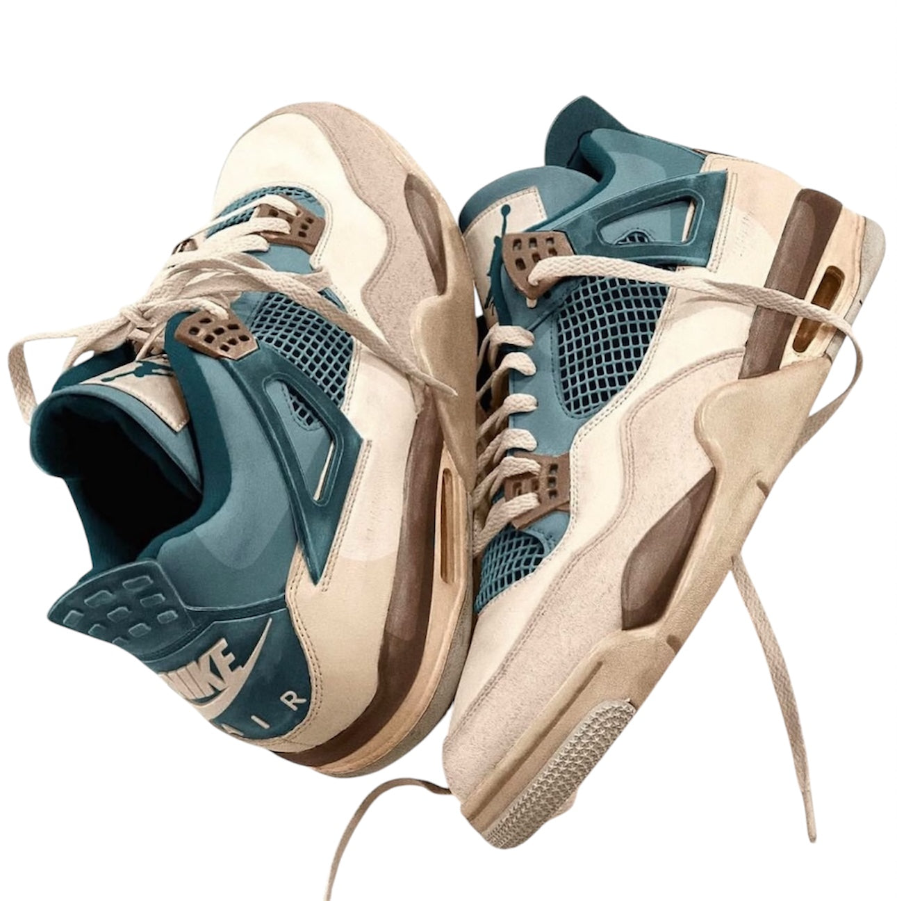 Custom Nike Air Jordan 4 ‘Snorlax’