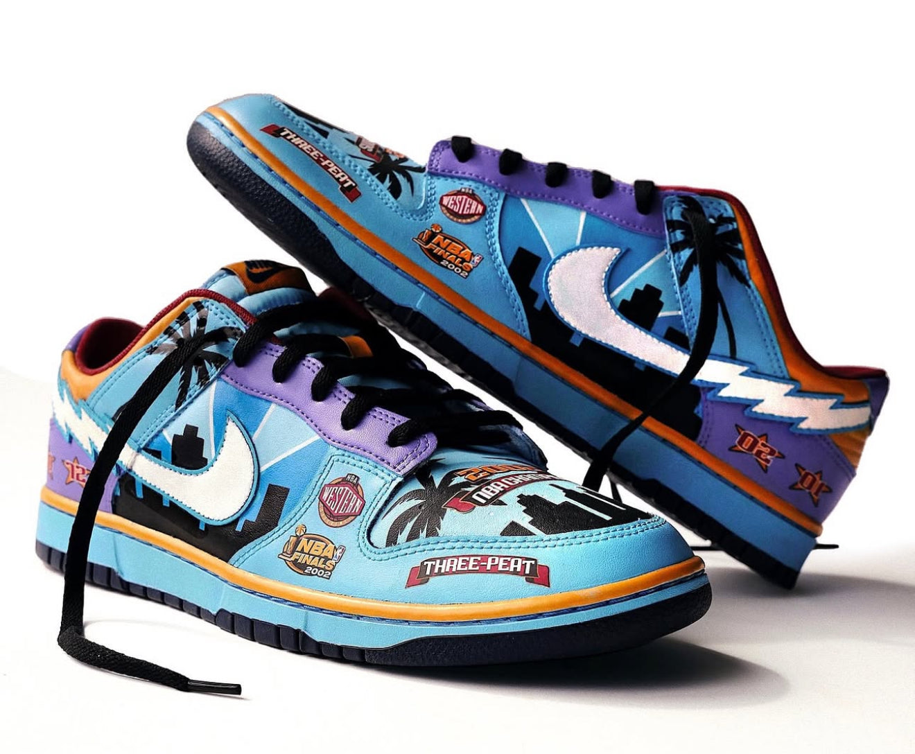 Nike Dunk Low Kobe 3 Peat Custom