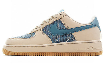 Custom Nike Air force 1 Gucci Blue