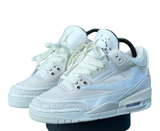 Custom Nike Air Jordan 3 Reverse Swoosh ‘Bone’