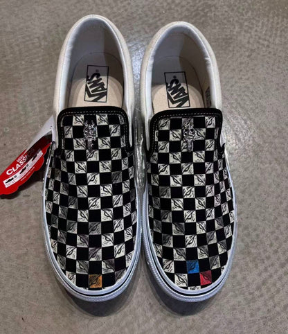 Custom Vans Chrome Hearts Slip On