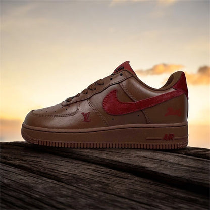 Custom Nike Air force 1 x LV Brown