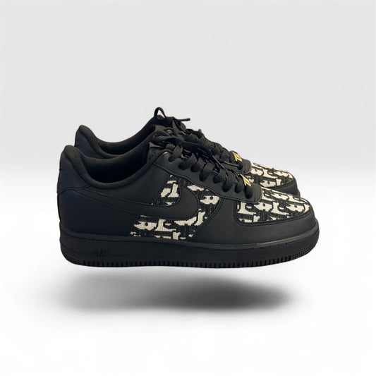 Custom Nike Air force 1 x Dior Black
