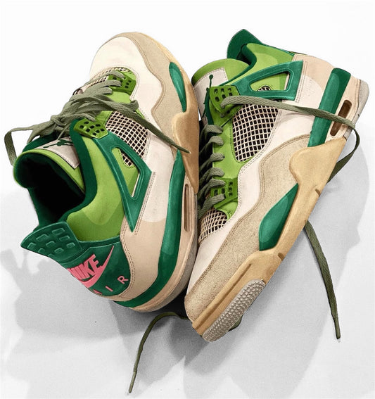 Custom Nike Air Jordan 4 Scyther