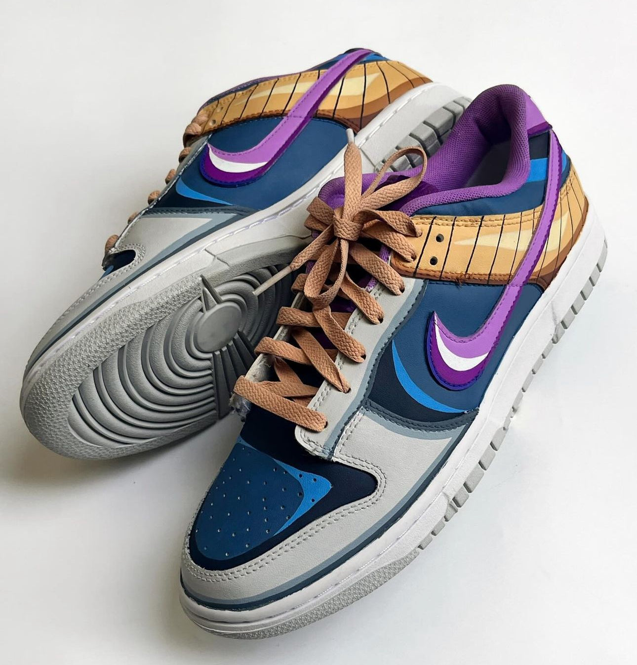 Nike Dunk Low Ultra Ego Vegeta Custom