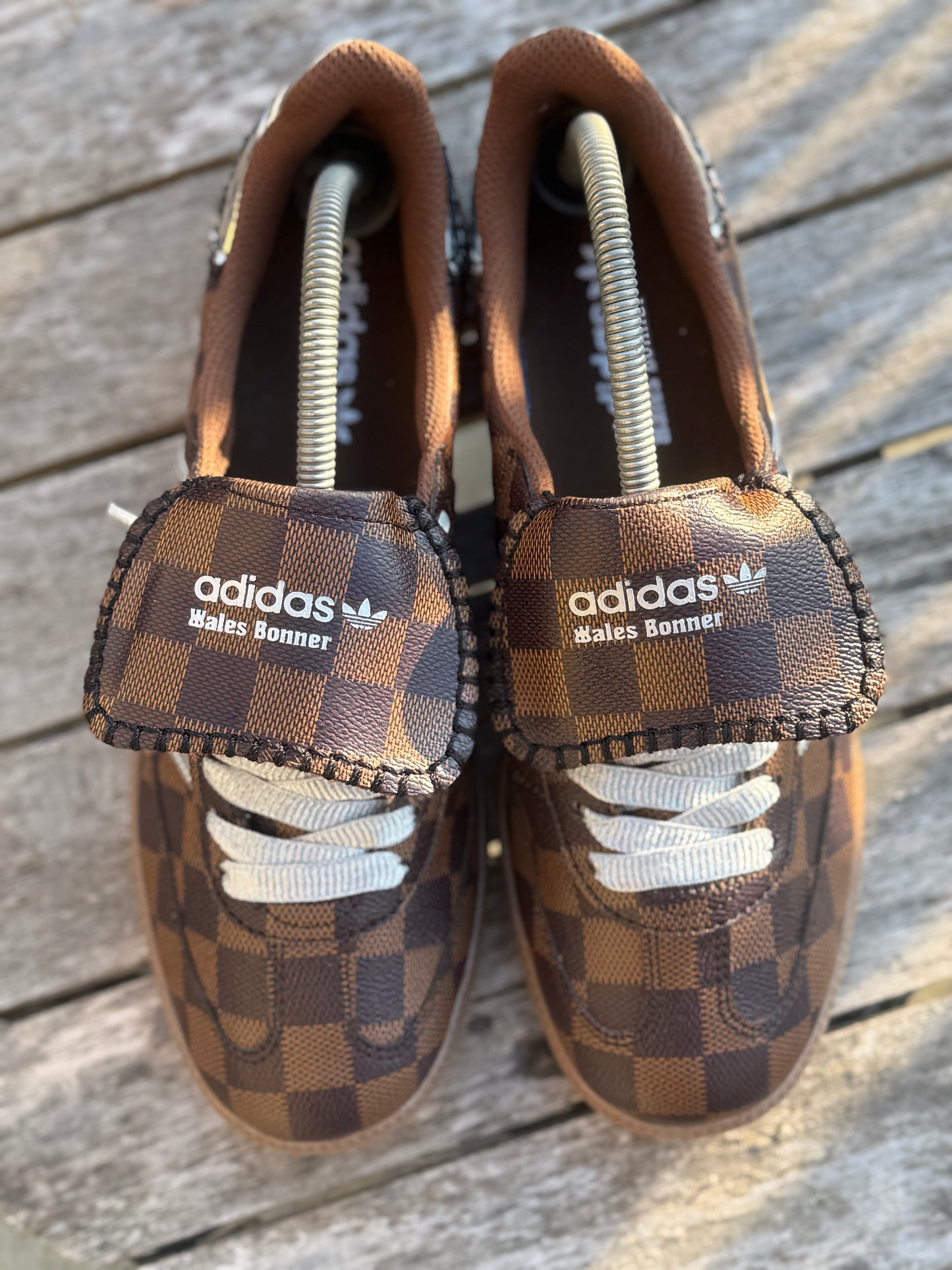 Custom Adidas Samba Ebene Canvas WB