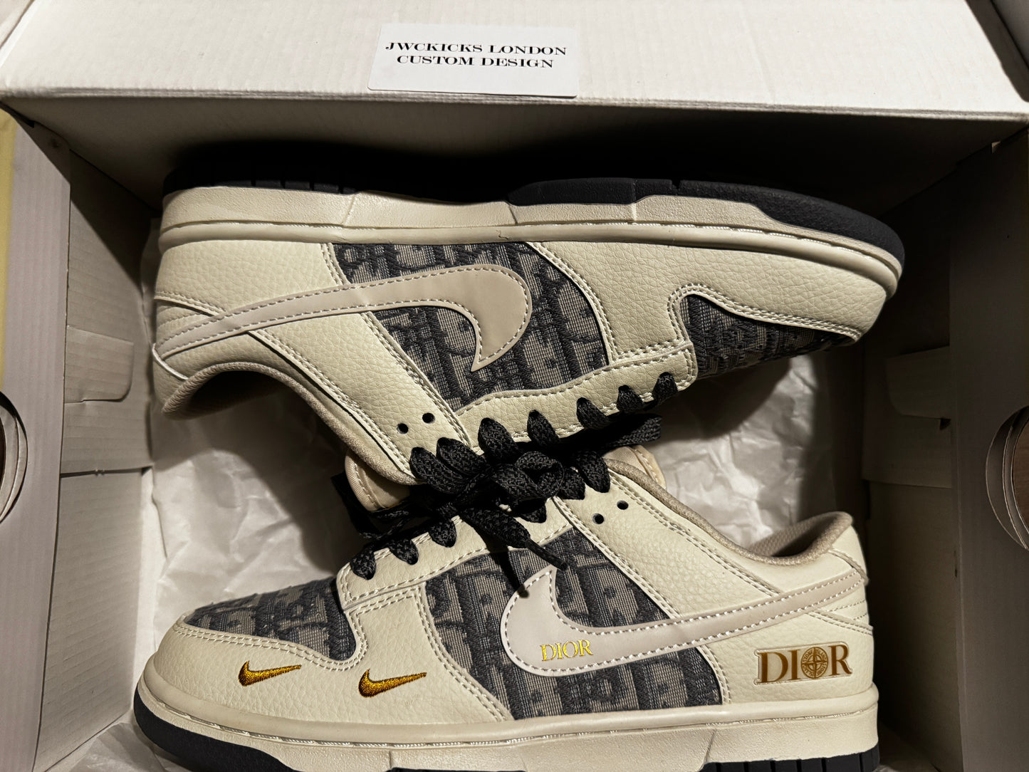 Nike Dunk Low x Dior Custom