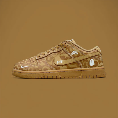 Custom Nike Dunk Low x Bape Camo