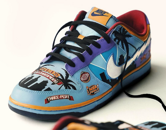 Nike Dunk Low Kobe 3 Peat Custom