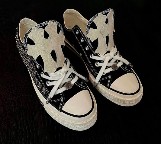 Custom Converse Chuck Taylor Low x Chrome Hearts