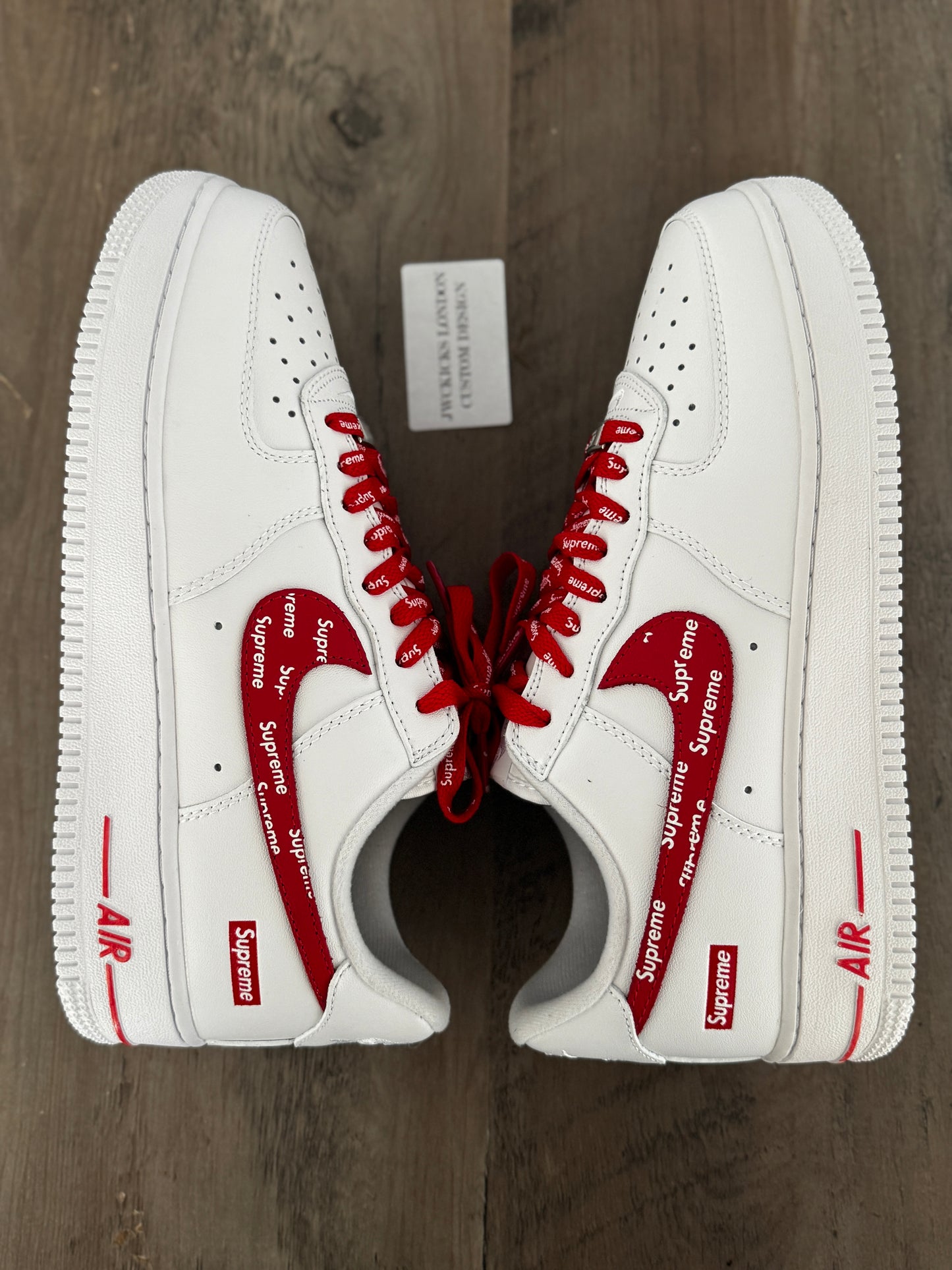 Custom Nike Air force 1 x Supreme Graffiti