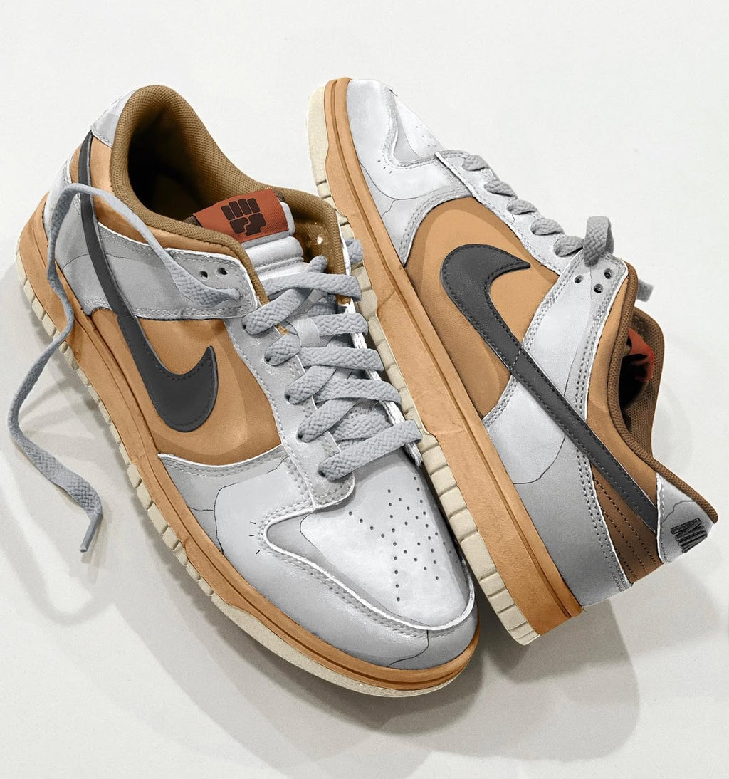 Nike Dunk Low Arsham Cubon Custom