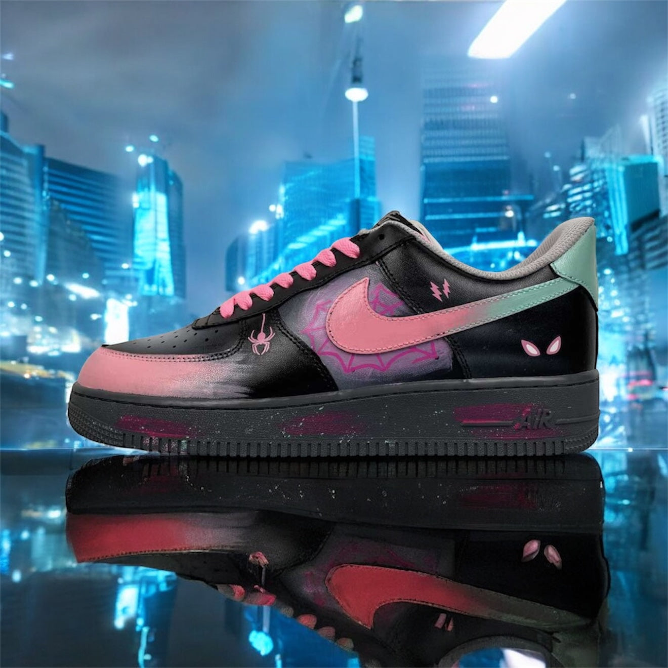 Custom Nike Air force Spider