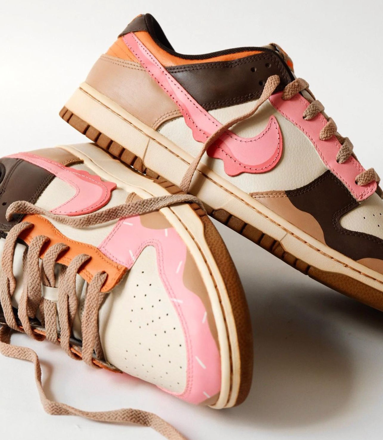 Nike Dunk Low x Dunkin Donuts Custom