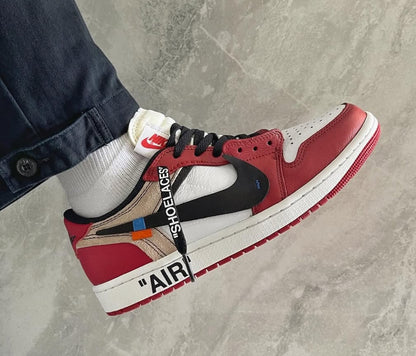 Custom Nike Air Jordan 1 Lo “Chicago”