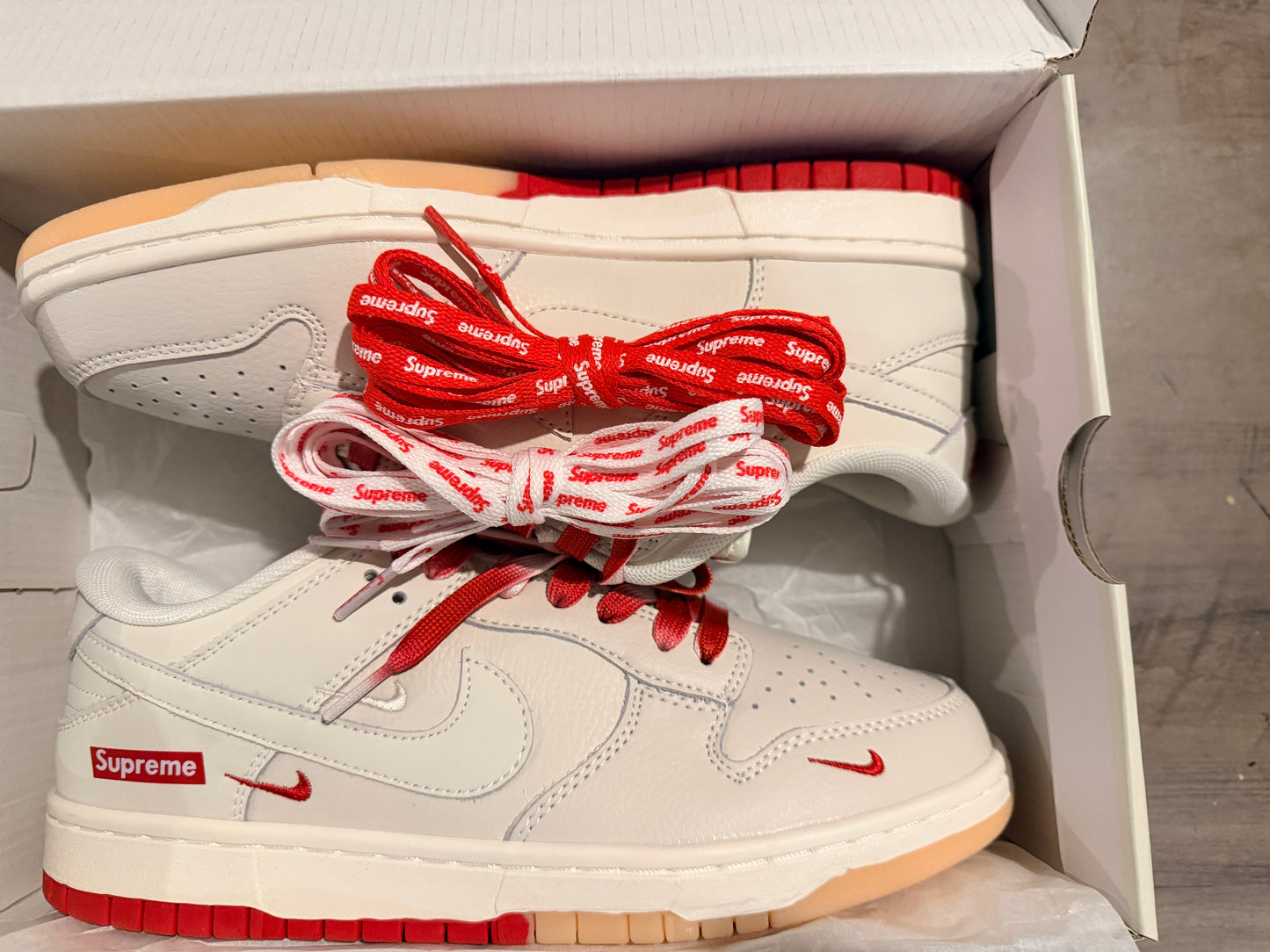 Nike Dunk Low x Supreme Custom