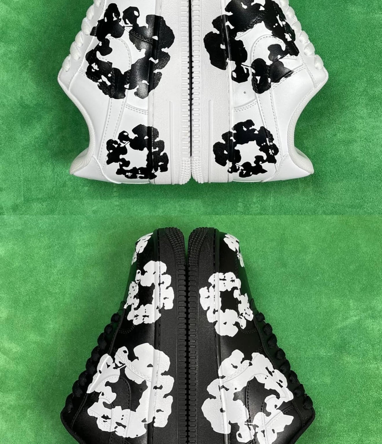 Custom Nike Air force 1 Denim Tears