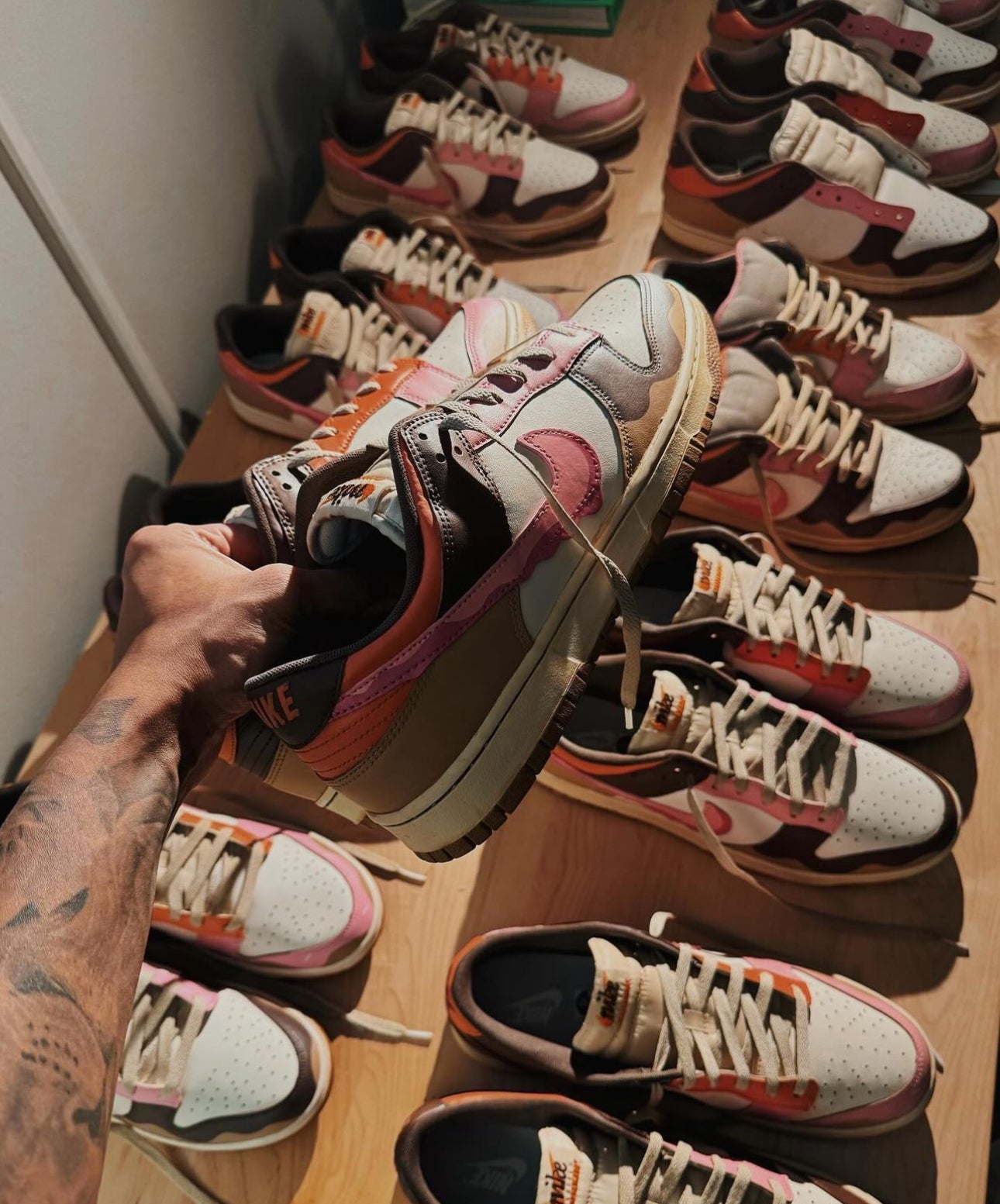 Nike Dunk Low x Dunkin Donuts Custom