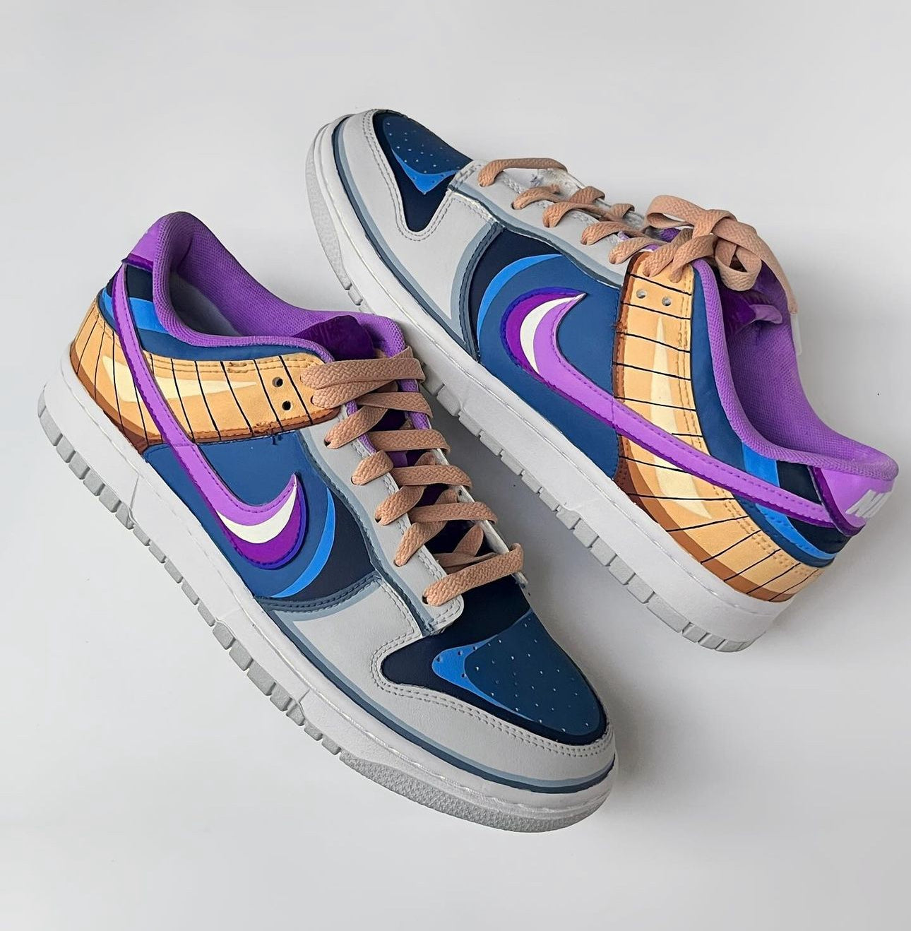 Nike Dunk Low Ultra Ego Vegeta Custom