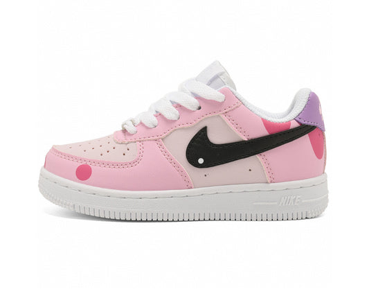 Custom Nike Air Force 1 Lilo & Stitch Pink Kids