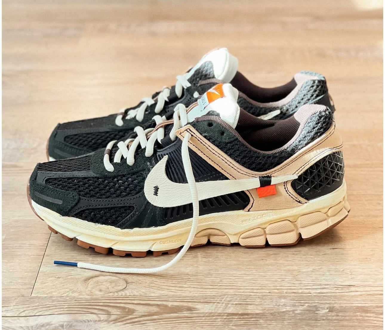 Custom Nike Zoom Vomero 5 ‘Leather Swoosh’