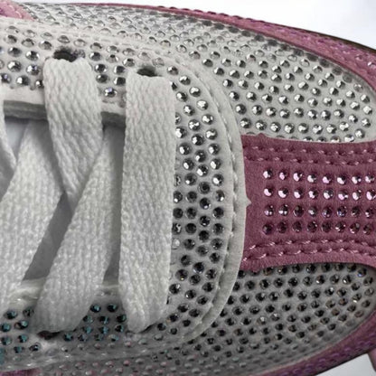 Custom Adidas Samba Pink Rhinestone