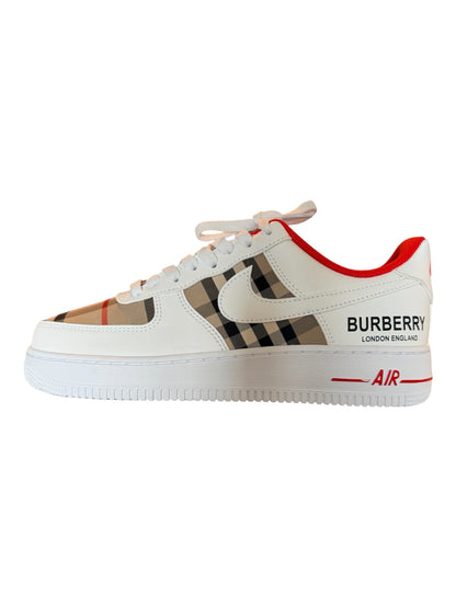 Custom Nike Air force 1 x Burberry London