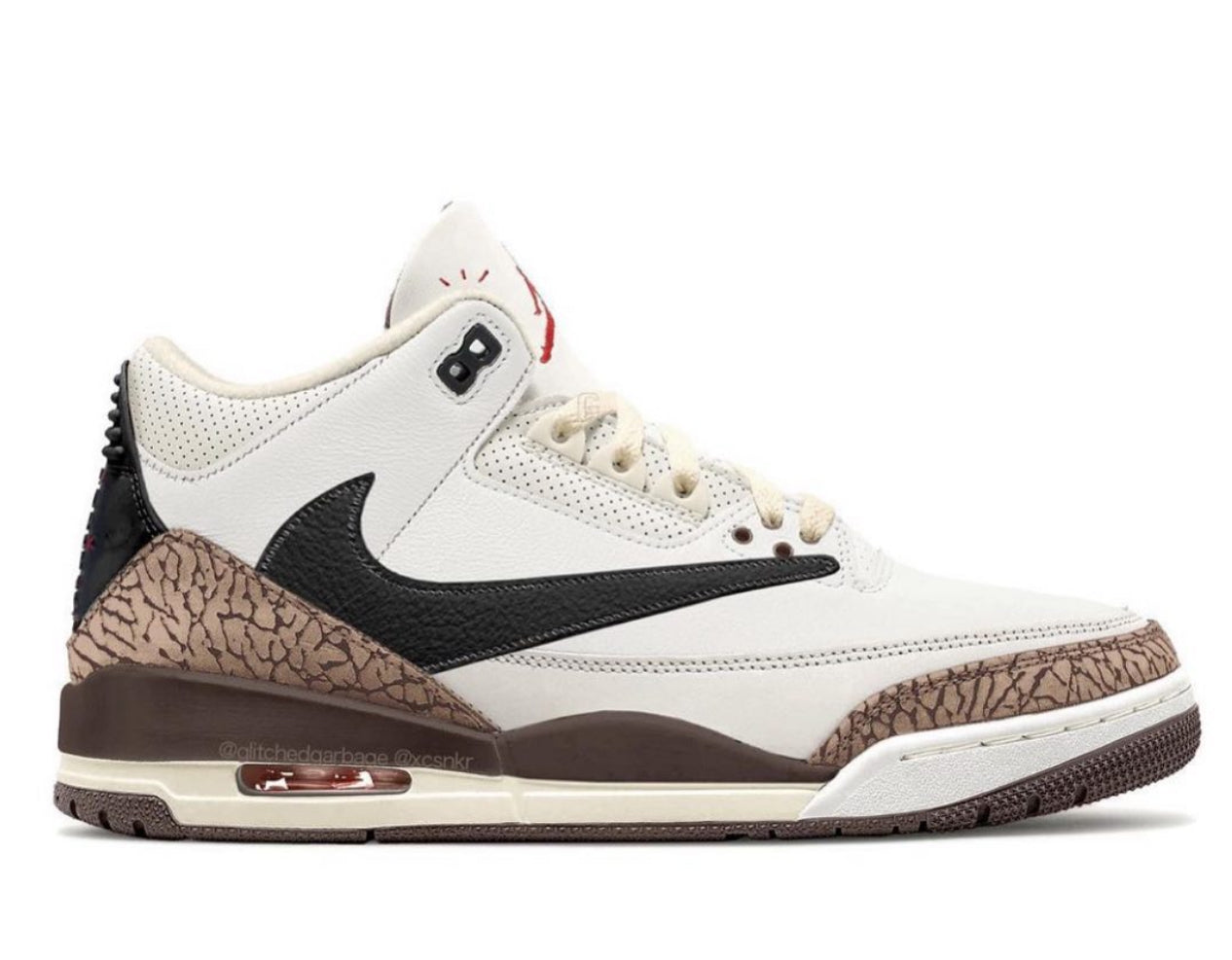 Custom Nike Air Jordan 3  ‘Cactus Jack’