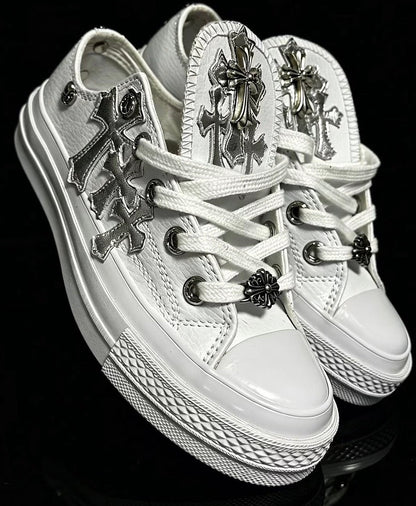 Custom Converse Chuck Taylor Low x Chrome Hearts