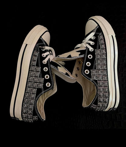 Custom Converse Chuck Taylor Low x Chrome Hearts