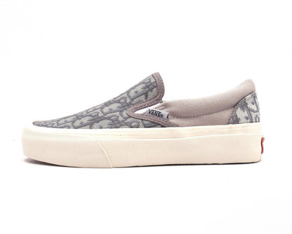 Custom Dior Vans Slip Ons