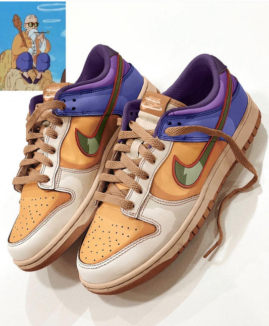 Nike Dunk Low Master Roshi Custom