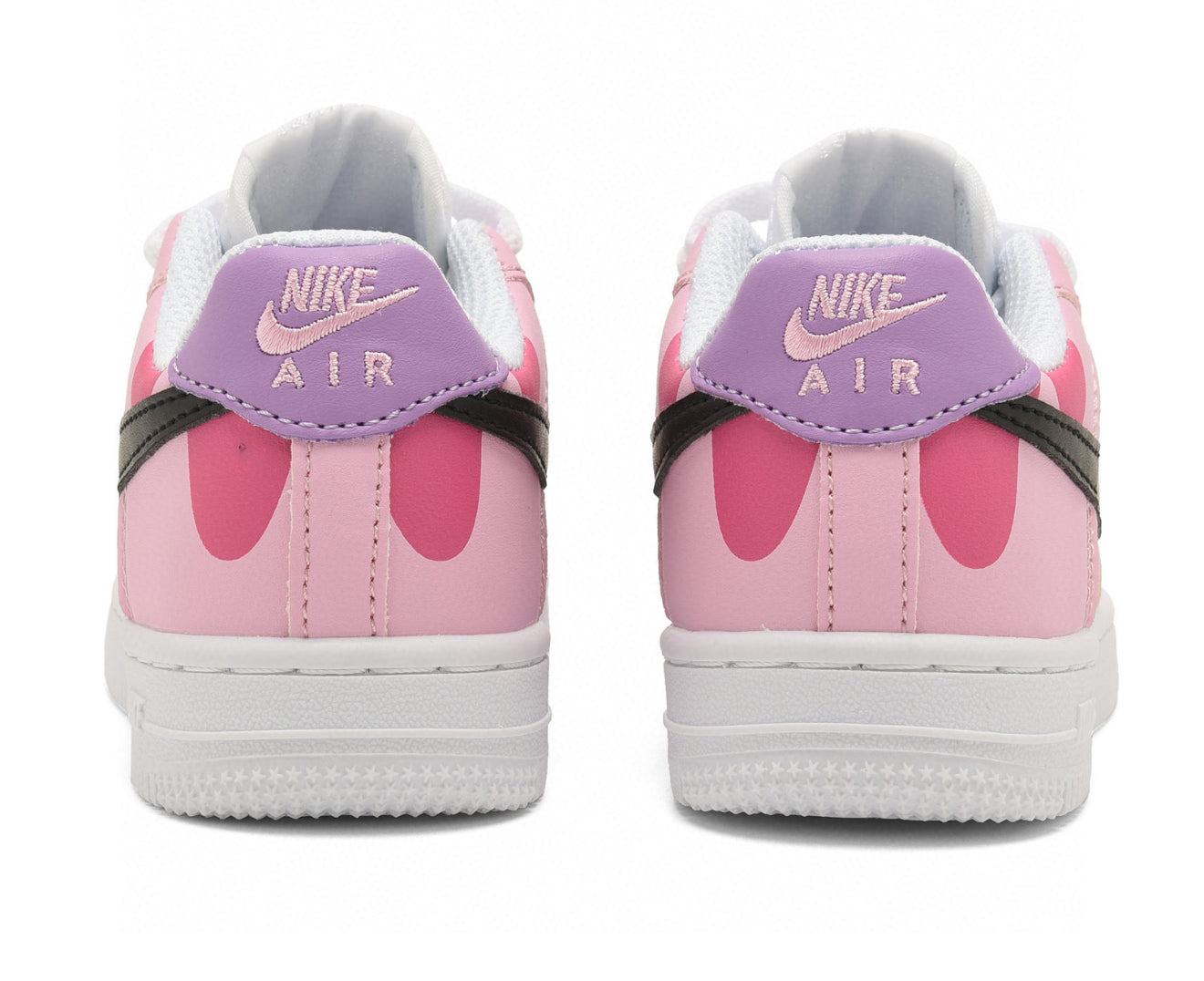 Custom Nike Air Force 1 Lilo & Stitch Pink Kids