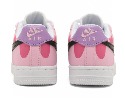 Custom Nike Air Force 1 Lilo & Stitch Pink Kids