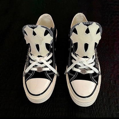 Custom Converse Chuck Taylor Low x Chrome Hearts