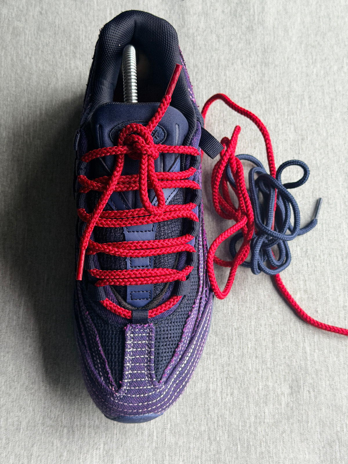 Custom Nike Air Max 95 ‘Purple Denim’