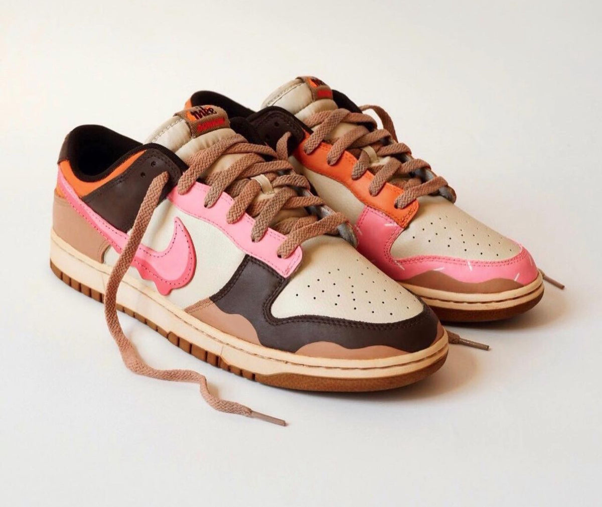 Nike Dunk Low x Dunkin Donuts Custom JWCKICKS