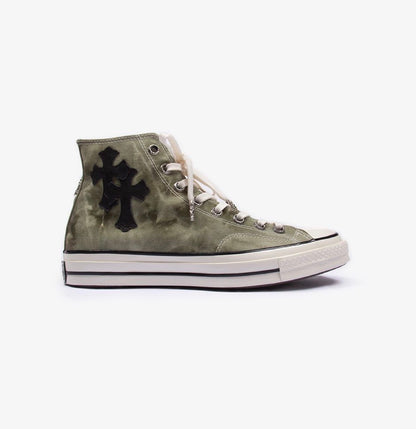 Custom Converse Chuck Taylor High x Chrome Hearts