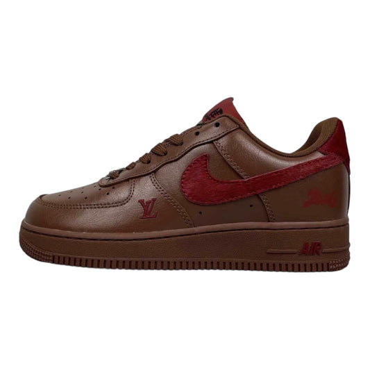 Custom Nike Air force 1 x LV Brown