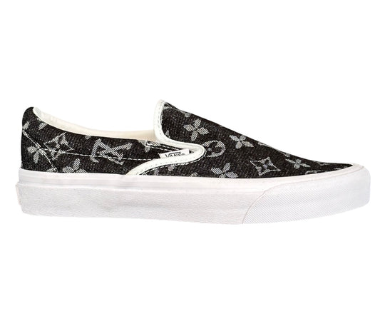 Custom Vans LV Slipons